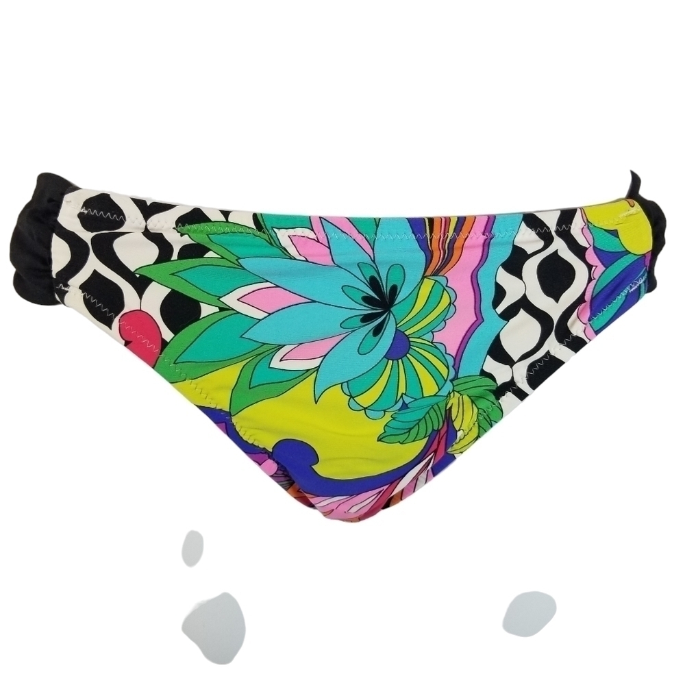 Trina Turk balboa neon floral bikini swim bottoms - Picture 5 of 12
